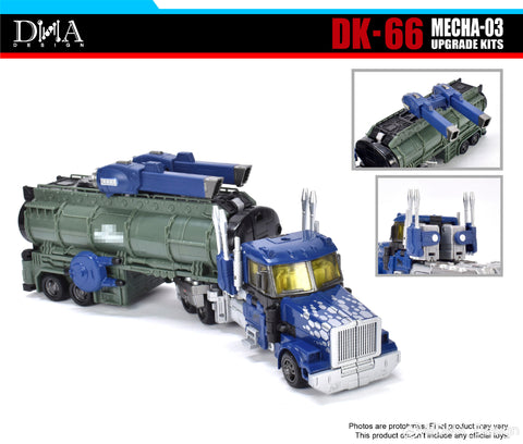 DNA Design DK-66 DK66 Upgrade Kits for Mecha-03 MechaGodzilla (T-Spark MFS-3 Synergenex )