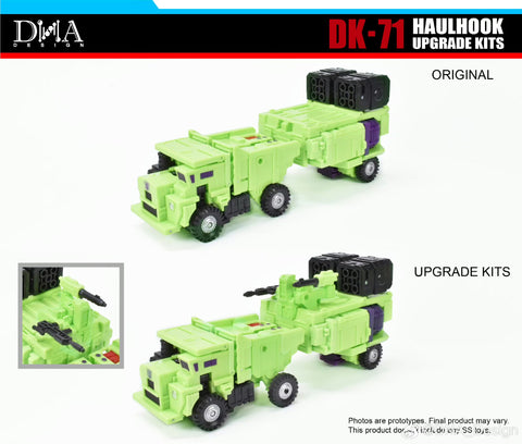 【Pre-Order】DNA Design DK-71 DK71 Upgrade Kits for Studio Series 86 SS86 Devastator Long Haul & Hook