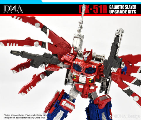 DNA Design DK-51R DK51R Upgrade Kits for WFC-S40 Optimus Prime (Upgrade to Galactic Slayer)
