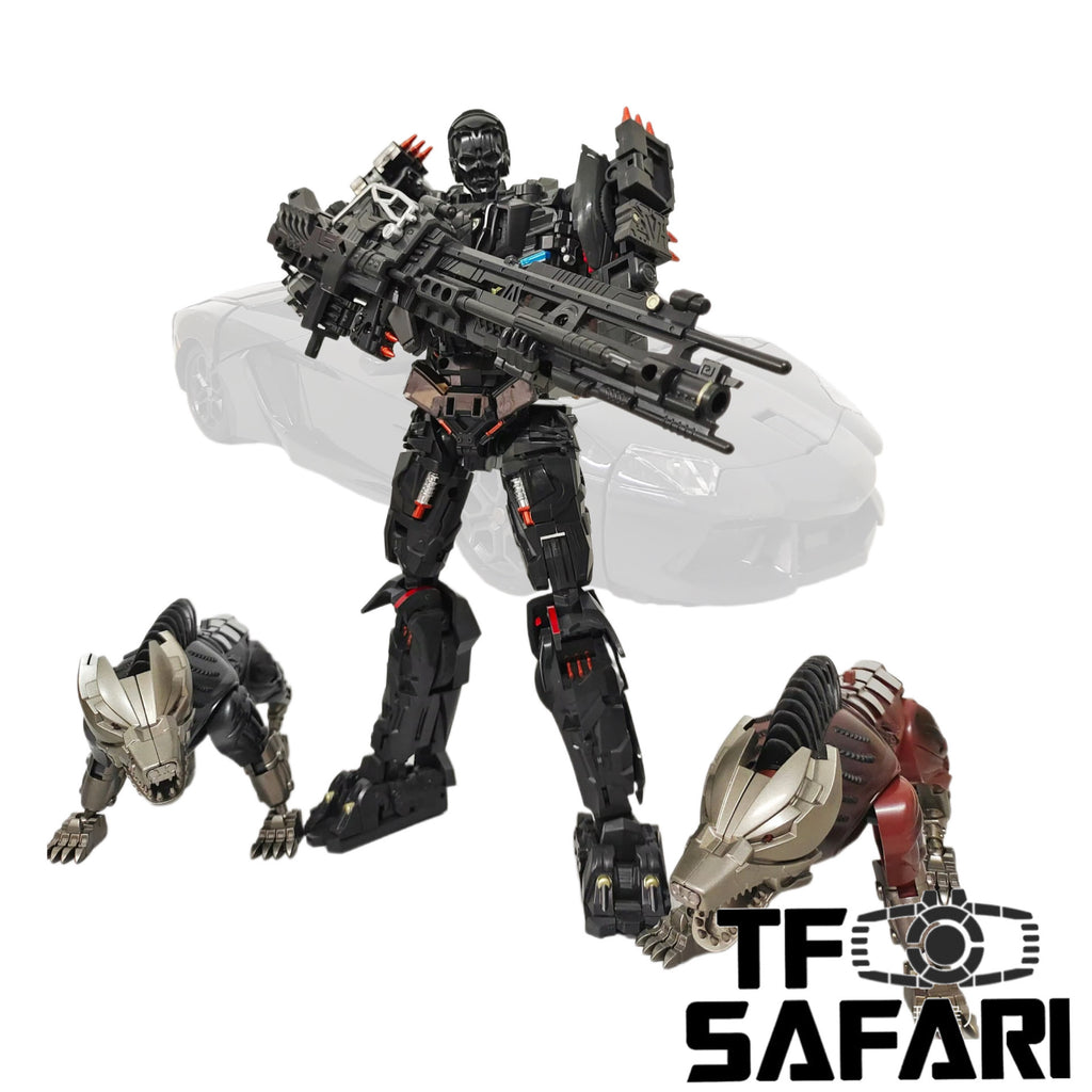 Visual Toys VT-01 VT01 Peru Kill AOE (Lockdown) 2 steeljaws 22cm / 8.7"