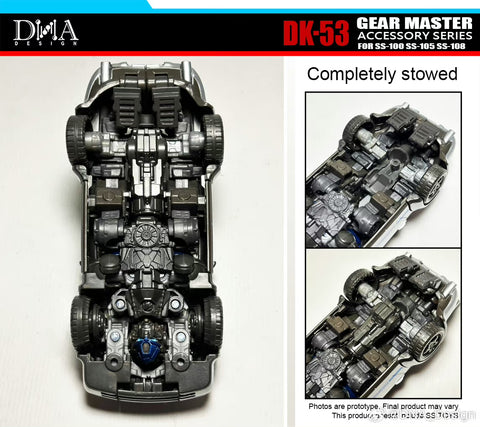 DNA Design DK-53 DK53 Upgrade Kits for Studio Series SS-100 Bumblebee & SS-105 Mirage & SS-108 Wheeljack