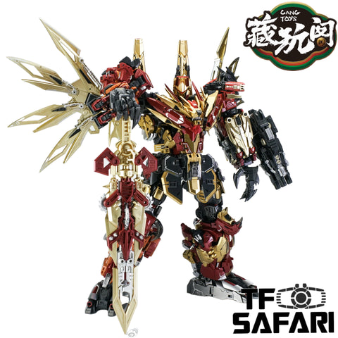 Cang Toys Cang-Toys CY-Mini 01 / 02 /03 / 04 / 05 / 06 Mini Chiyou ( Predaking ) Combiner 10cm / 4"