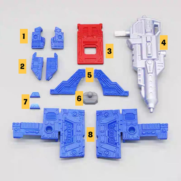 ZX Studio ZX-17 ZX17 Upgrade Kit & Weapon set for Sudio