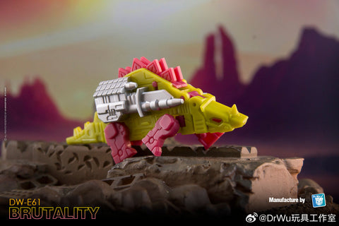Dr.Wu DW-E61 Brutality & E62 Slaugher (Slugfest and Overkill, 2 in 1 Mini-Cassette Warriors ) for WFC Siege Soundwave / Blaster Dr Wu