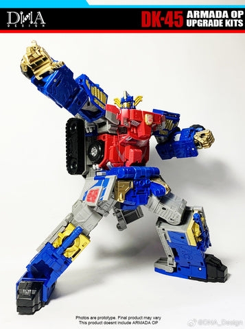 【Pre-Order】DNA Design DK-45 DK45 Upgrade Kits for Legacy Evolution Armada Universe Optimus Prime