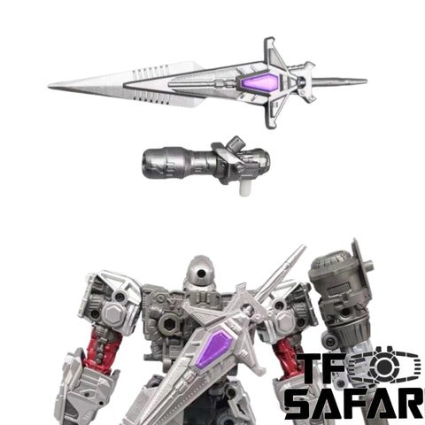 ZX Studio ZX-16 ZX16 Upgrade Kit & Weapon set for SS109 SS-109 Bumblebee Movie Megatron Upgrade Kit (Painted)