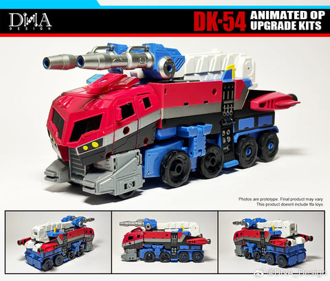 DNA Design DK-54 DK54 Upgrade Kits for 08 Animated Optimus Prime OP