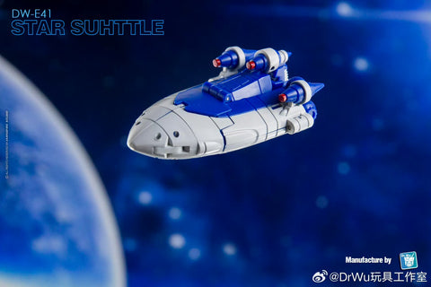 Dr.Wu & Mechanic Studio Extreme Warfare DW-E40 Red Tank (Warpath) / DW-E41 Star Shuttle (Scourge)  2 in 1 set 4.5cm
