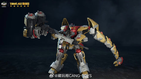 Cang Toys Cang-Toys CT-Longyan-04 CT-LONGYAN 04 TA-LYL004 Brontosolid (Sludge, Volcanicus) Dinobot Combiner 24cm / 9.5"