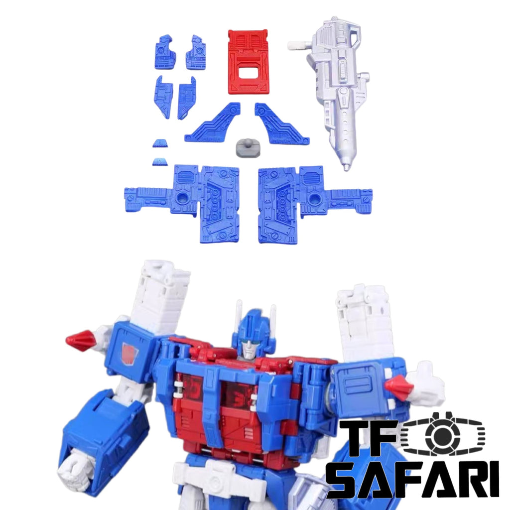 ZX Studio ZX-17 ZX17 Upgrade Kit & Weapon set for Sudio Series SS Movie 86 SS86 Ultra Magnus Upgrade Kit (Painted)