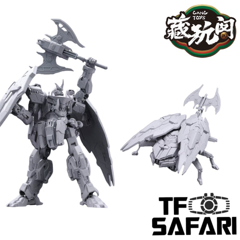 【Pre-Order】Cang Toys Cang-Toys Axeetle Bergion (Insecticons) Hero Grade 18cm / 7"