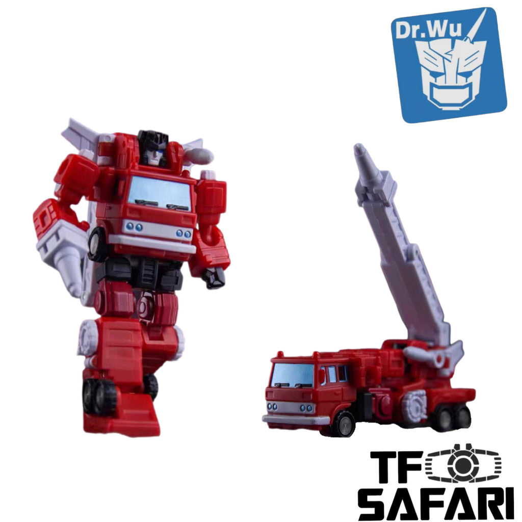 Dr.Wu & Mechanic Studio Extreme Warfare DW-E24 DWE24 Firefighters (Inferno) Legends Class (Original Version) 5.5" / 2.2cm