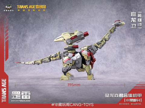 【Pre-Order】Cang Toys Cang-Toys TA-HYL004 TAHYL004 Brontosolid (Sludge, Volcanicus) Dinobot Combiner Hero Class 18cm / 7"
