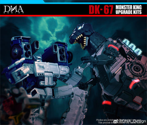 【Pre-Order】DNA Design DK-67 DK67 Upgrade Kits for Monster King (Megatron Type Godzilla Synergenex)