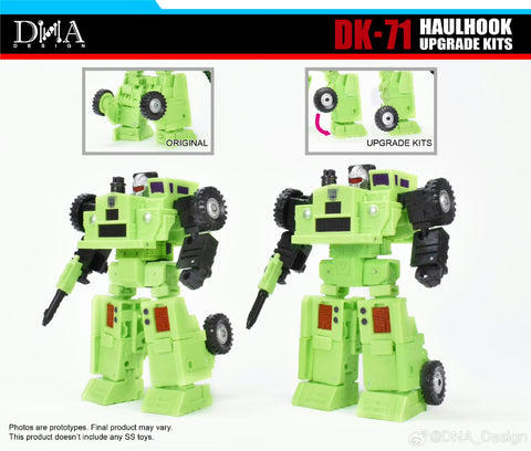 【Pre-Order】DNA Design DK-71 DK71 Upgrade Kits for Studio Series 86 SS86 Devastator Long Haul & Hook