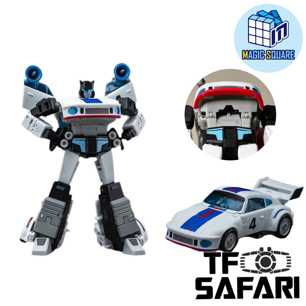 Magic Square MS-Toys MS-B35 MSB35 Blues (Jazz Legends Class) 2025 Version (Transparent Window / Modified Chest) 9cm / 3.5"