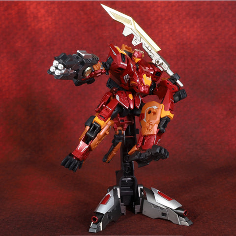 Cang Toys Cang-Toys CY-Mini-01 CYMini01 Feromini (Rampage, Feral Rex) Predaking Combiner 12cm