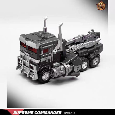 4th Party MHZ Toys MHM01B MHM-01B Supreme Commander (Oversized Studio Series 102 SS102 RotB OP）Dark Version 20cm / 8"