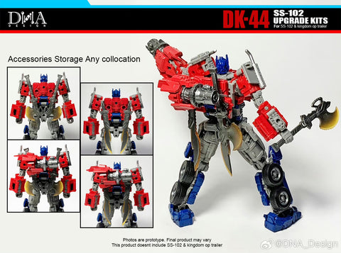 DNA Design DK-44 DK44 Upgrade Kits for Studio Series SS102 SS-102 RotB Rise of the Beast Optimus Prime