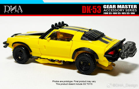 DNA Design DK-53 DK53 Upgrade Kits for Studio Series SS-100 Bumblebee & SS-105 Mirage & SS-108 Wheeljack