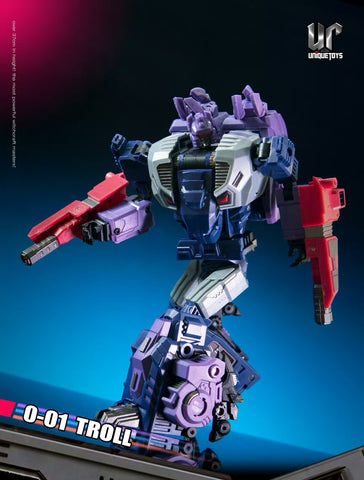 Unique Toys UT O01 O-01 Troll / Odin Combiner (Blot / Abominus) 17.8cm / 7“