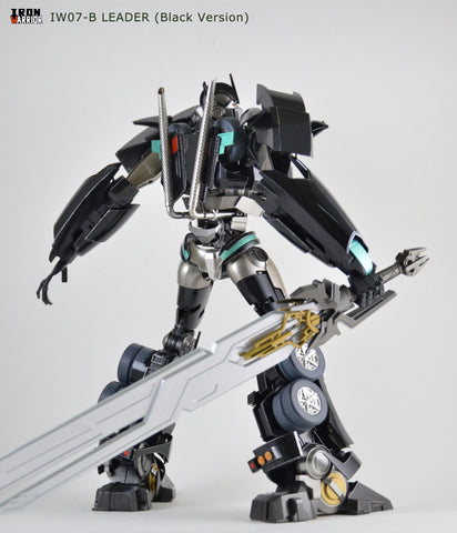 Iron Warrior IW-07B IW07B Leader (DLX TFP Nemesis Prime) Non-Transformable Black Version 29cm / 11.5"