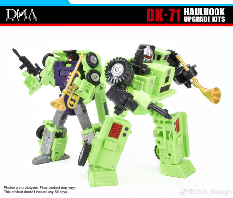 【Pre-Order】DNA Design DK-71 DK71 Upgrade Kits for Studio Series 86 SS86 Devastator Long Haul & Hook