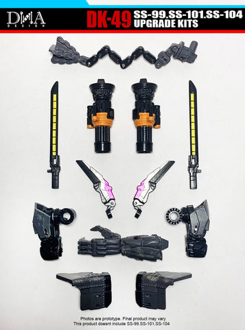 DNA Design DK-49 DK49 Upgrade Kits for Studio Series SS-99 Battletrap, SS-101 Scourge & SS-104 Nightbird