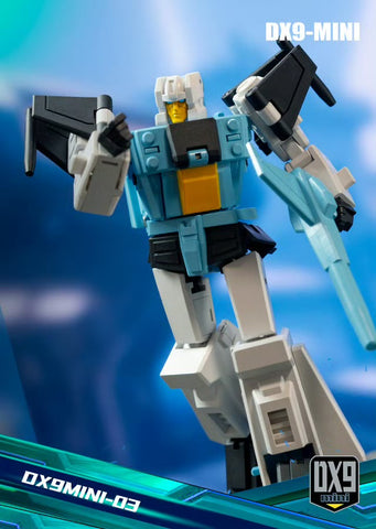 DX9 Toys DX9 Mini 03 Mini-03 Matthew Axelson (Brainstorm) 11.5cm / 4.5“