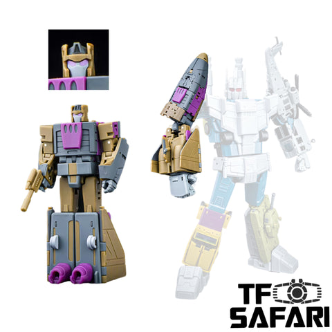 Magic Square MS-Toys MS-B55D MSB55D Space Shuttle Not Blastoff Not Bruticus Combiner IDW Version 11cm / 4.3"