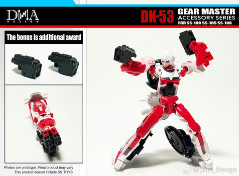 DNA Design DK-53 DK53 Upgrade Kits for Studio Series SS-100 Bumblebee & SS-105 Mirage & SS-108 Wheeljack