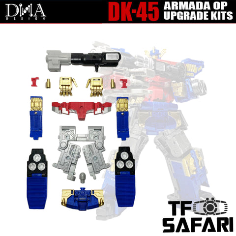 DNA Design DK-45 DK45 Upgrade Kits for Legacy Evolution Armada Universe Optimus Prime