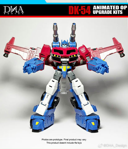 DNA Design DK-54 DK54 Upgrade Kits for 08 Animated Optimus Prime OP