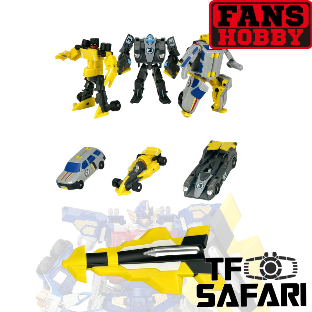 FansHobby FH MB-27 MB27 The Shield Team (Armada Universe Skyboom Shield Mini-con) 3 in 1 set