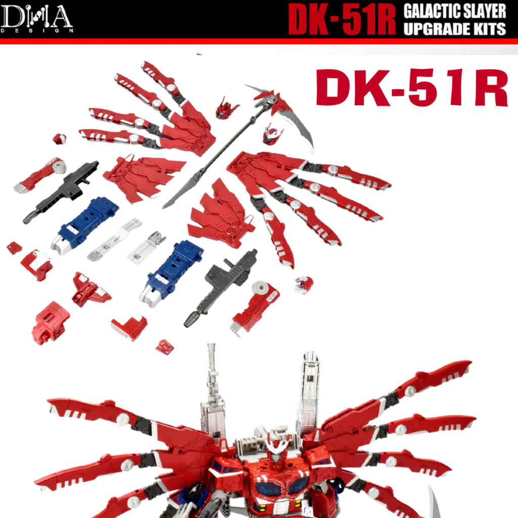 DNA Design DK-51R DK51R Upgrade Kits for WFC-S40 Optimus Prime (Upgrade to Galactic Slayer)