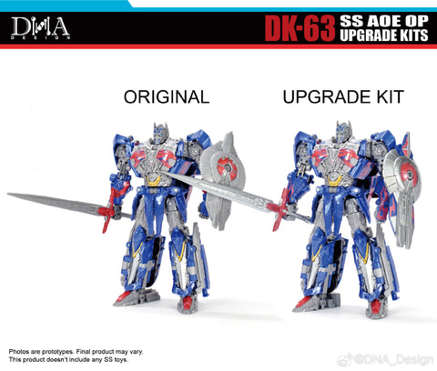 【Pre-Order】DNA Design DK-63 DK63 Upgrade Kits for SS Aoe OP (Studio Series Age of Extinction Optimus Prime)