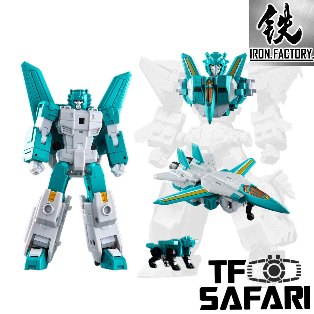 【Pre-Order】Iron Factory IF EX-65 EX65 IDW Spear of Marbas, Vineakaiser (Leozack, Breastforce Liokaiser Combiner) 10cm / 4"