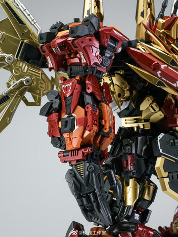 Cang Toys Cang-Toys CY-Mini 01 / 02 /03 / 04 / 05 / 06  Mini Chiyou ( Predaking ) Combiner 10cm / 4"