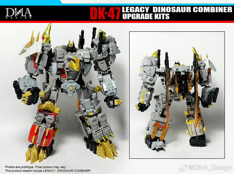 【Pre-Order】DNA Design DK-47 DK47 Upgrade Kits for Legacy Dinosaur Combiner / Volcanicus
