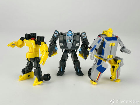 FansHobby FH MB-27 MB27 The Shield Team (Armada Universe Skyboom Shield Mini-con) 3 in 1 set