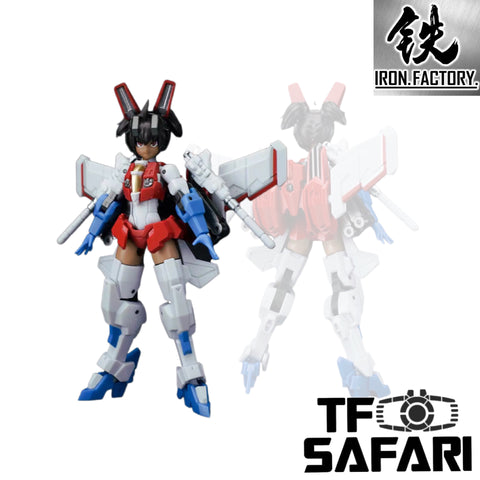 Iron Factory IF G-01 G01 Girls 01 Starwing Starscream Animed Figure（Mecha Girl Starscream) Non Transformable