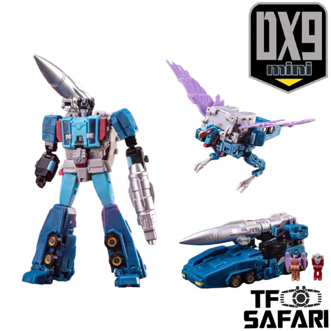 DX9 Toys DX9 Mini 01 Mini-01 Vasili (Double Dealer) Triple Changer