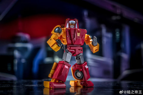 NA NewAge H66S BB (Gears) & H68B Leprechaun (Swerve) Shattered Glass Version 2 in 1 set New Age 8cm / 3"