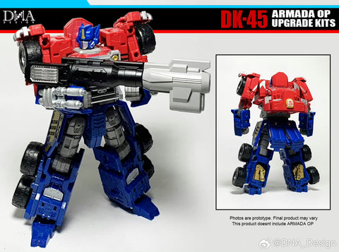 【Pre-Order】DNA Design DK-45 DK45 Upgrade Kits for Legacy Evolution Armada Universe Optimus Prime