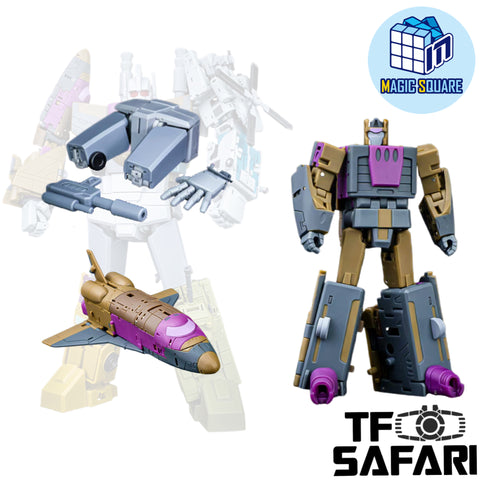 Magic Square MS-Toys MS-B55 MSB55 Space Shuttle Not Blastoff Not Bruticus Combiner G1 Versionk