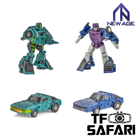 NA NewAge H60B Nightcrawler & H60W Mimic ( Windcharger & Waspinator ) 2 in 1 set New Age 8cm / 3" (Copy)