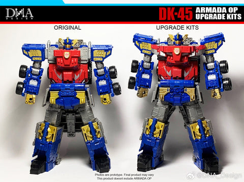 【Pre-Order】DNA Design DK-45 DK45 Upgrade Kits for Legacy Evolution Armada Universe Optimus Prime