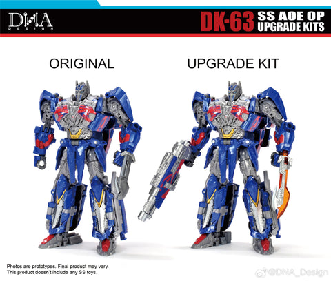 【Pre-Order】DNA Design DK-63 DK63 Upgrade Kits for SS Aoe OP (Studio Series Age of Extinction Optimus Prime)
