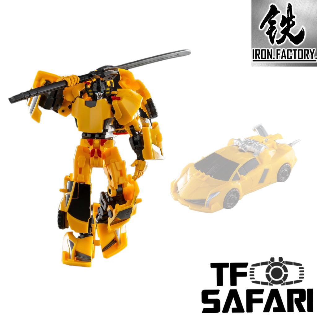 Iron Factory IF EX-74 EX74 Raiki (IDW Sunstreak) Iron Samurai Series IronFactory 9cm / 3.5"