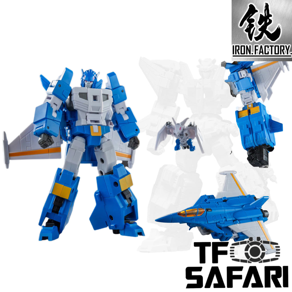 【Pre-Order】Iron Factory IF EX-67 EX67 IDW Scythe of Bifrons, Vineakaiser (Hellbat, Breastforce Liokaiser Combiner) 10cm / 4"